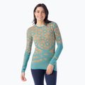 Női termoaktív pulóver Smartwool Intraknit Thermal Merino Base Layer Pattern Crew cascade