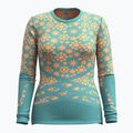 Női termoaktív pulóver Smartwool Intraknit Thermal Merino Base Layer Pattern Crew cascade 3
