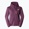 Női The North Face Mountain Athletics FZ Fleece éjféli lila/lila kréta pulóver 4