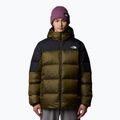 Férfi pehelypaplan The North Face Diablo Down 2.0 Hoodie moha zöld/fekete heathe 3