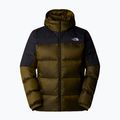 Férfi pehelypaplan The North Face Diablo Down 2.0 Hoodie moha zöld/fekete heathe 4