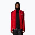 Férfi The North Face Bolt Polartec kapucnis pulóver magas kockázatú piros/garnet piros