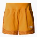 Női futónadrág The North Face Sunriser 4" sárgabarack mázas hegyvidék 4