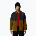 Férfi The North Face Glacier Heavyweight Full Zip pulóver mohazöld/ aszfalt szürke