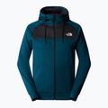 Férfi The North Face Reaxion Fleece midnight petrol dark heather/ aszfalt szürke melegítőfelső 5