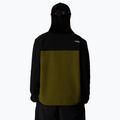 Férfi The North Face Yumiori Full Zip pulóver erdei olajzöld/ fekete 3