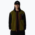 Férfi The North Face Yumiori Full Zip pulóver erdei olajzöld/ fekete 4