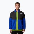 Férfi The North Face Glacier Heavyweight Full Zip pulóver kék/ aszfalt szürke 4