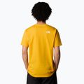 Férfi The North Face Simple Dome Tee csúcstalálkozó arany színű póló T-shirt 3