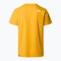 Férfi The North Face Simple Dome Tee csúcstalálkozó arany színű póló T-shirt 5