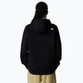 Női The North Face Simple Dome Full Zip kapucnis pulóver fekete 3