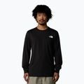 Férfi hosszú ujjú The North Face Easy Tee tnf fekete
