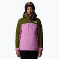 Női sídzseki The North Face Namak Insulated forest olive/dragonfruit