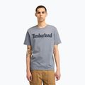 Férfi Timberland Tfo Wordmark Logo T-shirt folkstone szürke