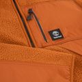Férfi pulóver Timberland Sherpa Mix Media Fleece umber 3