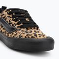 Vans Knu Skool leopárd fekete cipő 7