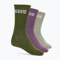 Férfi zokni Vans Classic Crew 3 db pesto