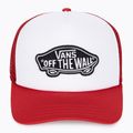 Férfi Vans Classic Patch Curved Bill Trucker versenysapka piros színben 2