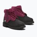Gyerek cipő Timberland Premium 6 In Lace black nubuck/dark pink 8