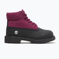 Gyerek cipő Timberland Premium 6 In Lace black nubuck/dark pink 10
