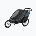 Thule Chariot Cab sötét pala dupla kerékpár utánfutó 10