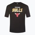 férfi póló New Era Team Script OS Tee Chicago Bulls black 6