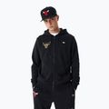 Férfi New Era Team Script FZ Hoody Chicago Bulls melegítőfelső fekete