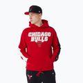 Férfi New Era NBA NBA Large Graphic OS Hoody Chicago Bulls pulóver piros