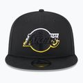 Sapka New Era Split Logo 9Fifty Los Angeles Lakers black 3