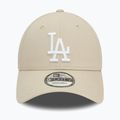 Férfi baseballsapka New Era Side Patch 9Forty Los Angeles Dodgers light beige 2