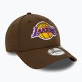 Férfi baseballsapka New Era Repreve 9Forty Los Angeles Lakers dark brown