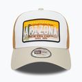 Férfi baseballsapka New Era Patch Trucker light beige 2
