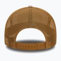 Férfi baseballsapka New Era Patch Trucker light beige 4