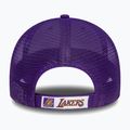 Férfi baseballsapka New Era Home Field 9Forty Trucker Los Angeles Lakers purple 4