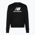 Férfi melegítőfelső New Balance Stacked Logo French Terry Crew black 5