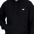 Férfi pulóver New Balance Small Logo French Terry Hoodie black 4