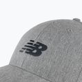 New Balance 6 paneles strukturált Snapback sapka szürke 3