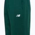 Női New Balance French Terry Jogger nadrág éjszakai óra zöld 3