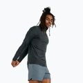 Férfi futó pulóver New Balance Space Dye 1/4 Zip black 4