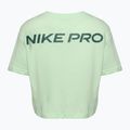 Női edzőpóló Nike Pro Dri-Fit Cropped póló gőzölgő zöld 2