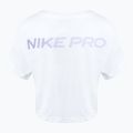 Nike Dri-Fit Pro női edzőpóló fehér 2