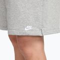 Férfi rövidnadrág Nike Club French Terry Flow dark grey heather/light smoke grey/white 5