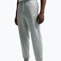 Férfi nadrág Nike Club French Terry Joggers dark grey heather/light smoke grey/white 5