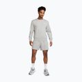 Férfi pulóver Nike Club French Terry Crew dark grey heather/white 2