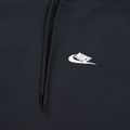Férfi Nike Club French Terry pulóver kapucnis pulóver fekete/fekete/fehér 10