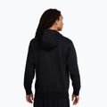 Férfi Nike Club French Terry pulóver kapucnis pulóver fekete/fekete/fehér 3