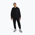Férfi cipzáras kapucnis pulóver Nike Club FZ Hoodie black/black/white 2