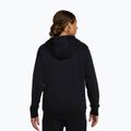 Férfi cipzáras kapucnis pulóver Nike Club FZ Hoodie black/black/white 3