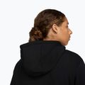 Férfi cipzáras kapucnis pulóver Nike Club FZ Hoodie black/black/white 5