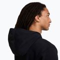 Férfi Nike Club French Terry pulóver kapucnis pulóver fekete/fekete/fehér 5